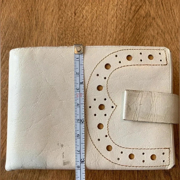 Vintage BUXTON convertible top grain cowhide leather wallet - Picture 14 of 15